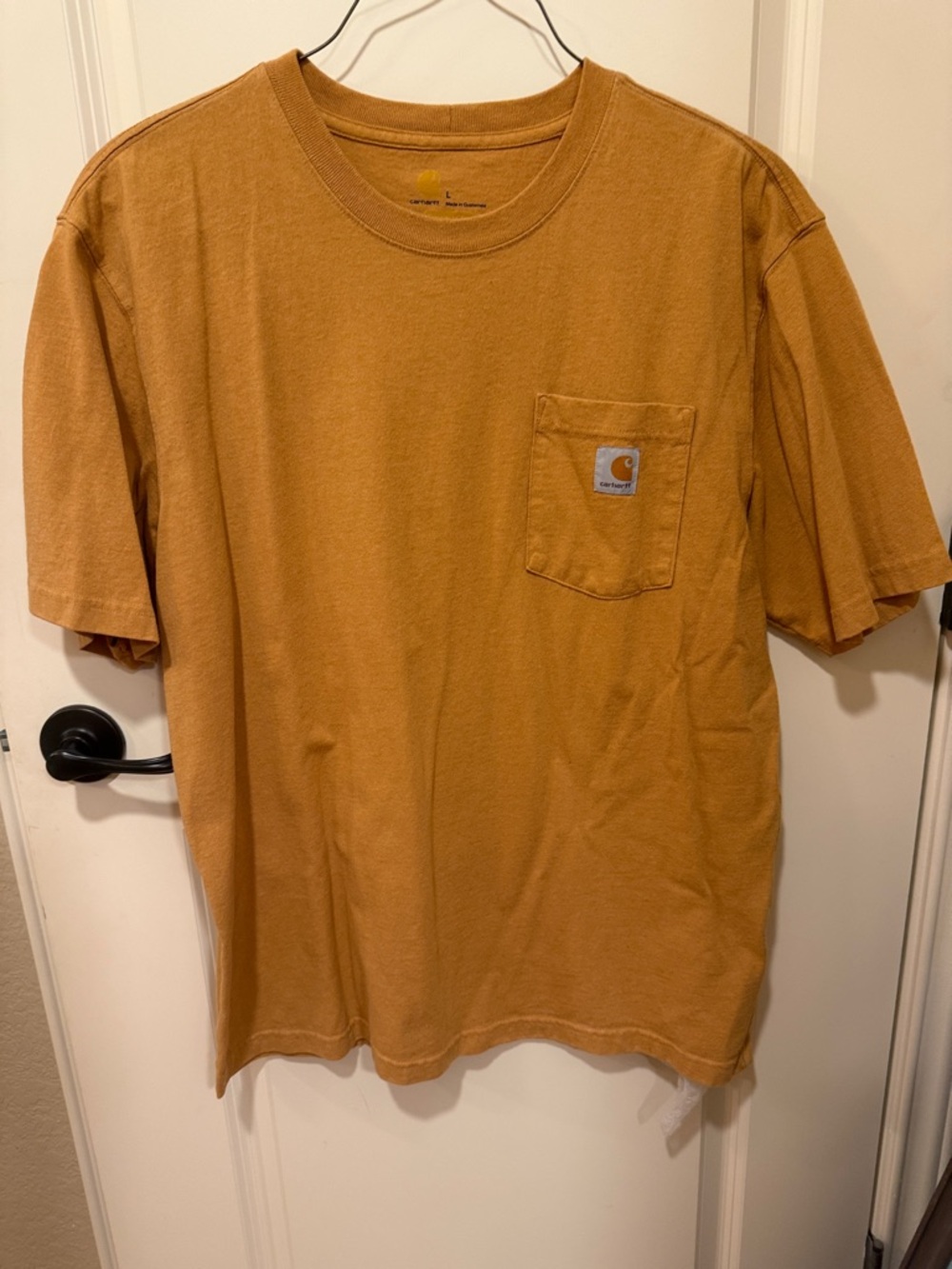 Carhartt Short Sleeve Pocket Tee in Caramel